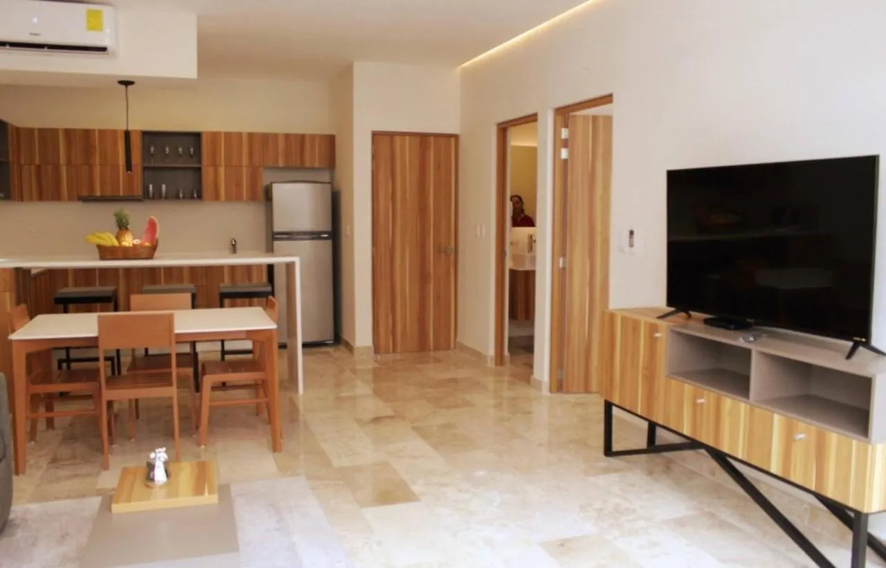 Beautiful 1 Bedroom Aldea Zama En Τουλούμ