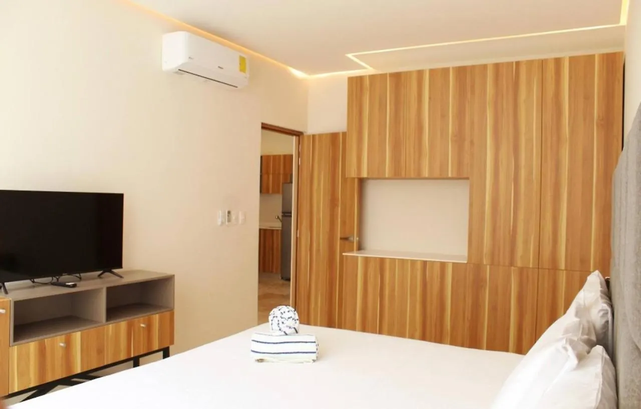 Beautiful 1 Bedroom Aldea Zama En Τουλούμ 0*,